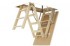 Лестница на чердак раскладная деревянная LWS 60х130